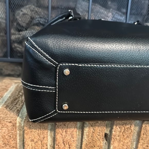 Kate Spade Black Pebbled Leather Satchel - Picture 8 of 13